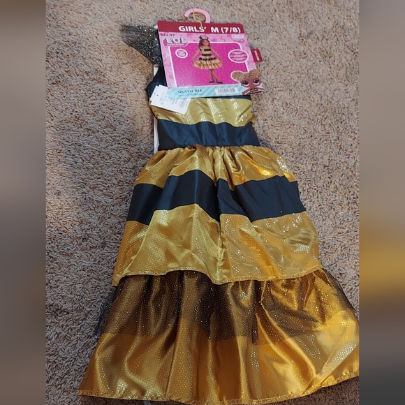 L.O.L Surprise Queen Bee Costume M 7/8 - Picture 1 of 7